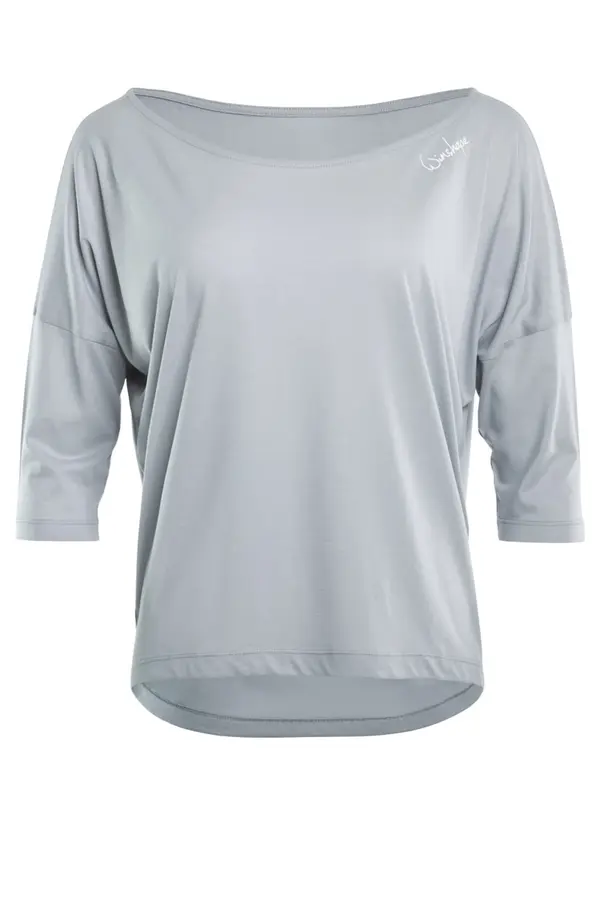 Winshape Winshape Tehnička sportska majica 'MCS001'  siva / bijela