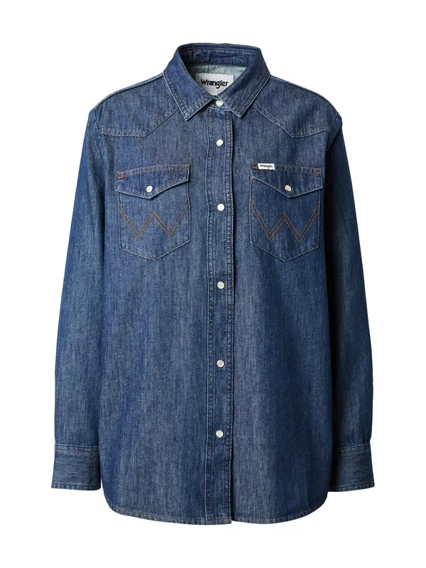 WRANGLER WRANGLER Bluza 'HERITAGE'  plavi traper