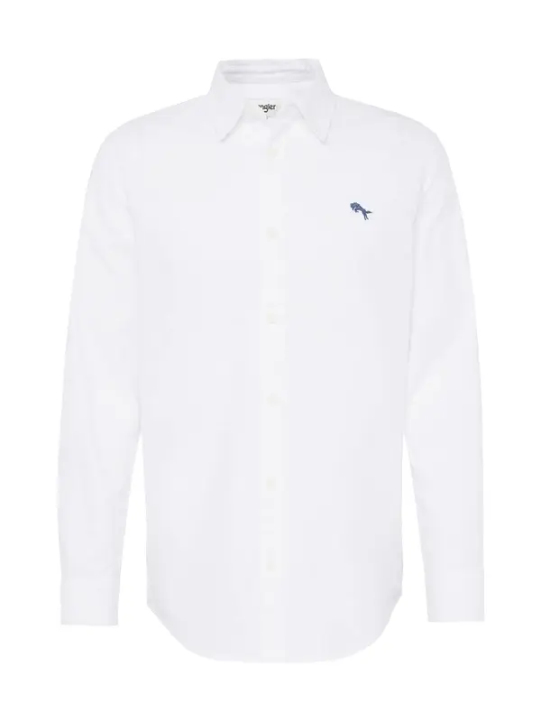WRANGLER WRANGLER Košulja 'LS SHIRT'  plava / bijela