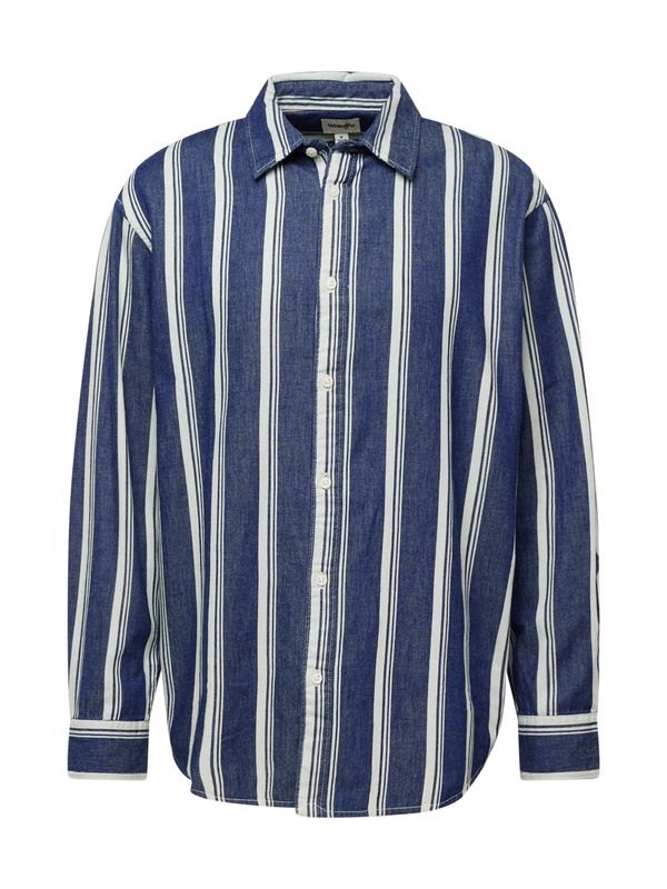 WRANGLER WRANGLER Košulja  mornarsko plava / bijela