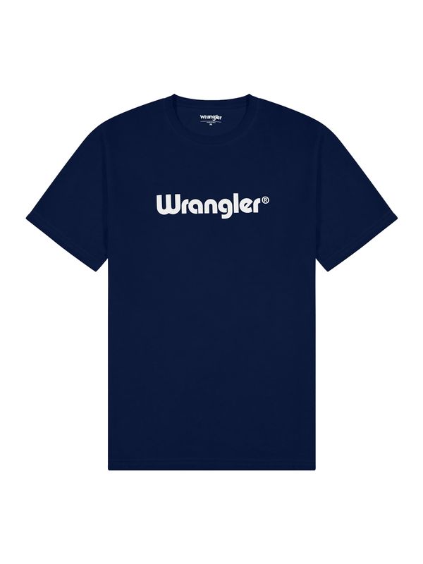 WRANGLER WRANGLER Majica  morsko plava / bijela