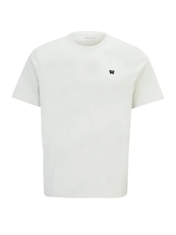 WRANGLER WRANGLER Majica 'SIGN OFF TEE'  crna / bijela
