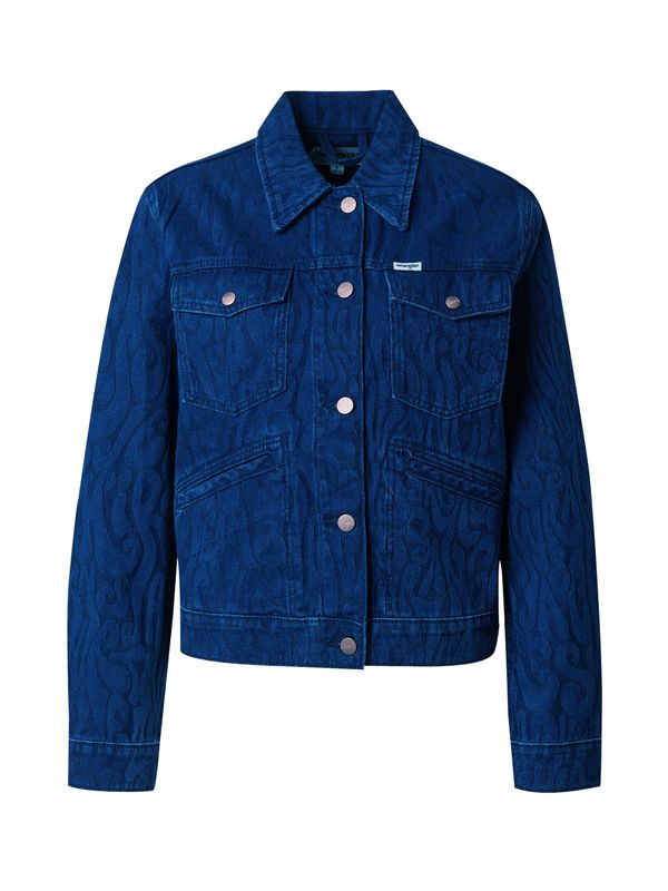 WRANGLER WRANGLER Prijelazna jakna 'HERITAGE'  plavi traper