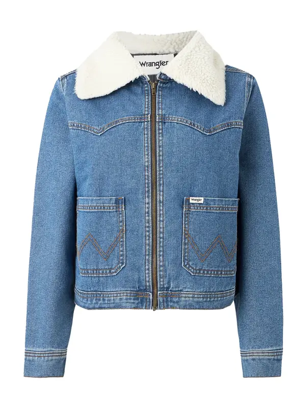 WRANGLER WRANGLER Prijelazna jakna  plavi traper