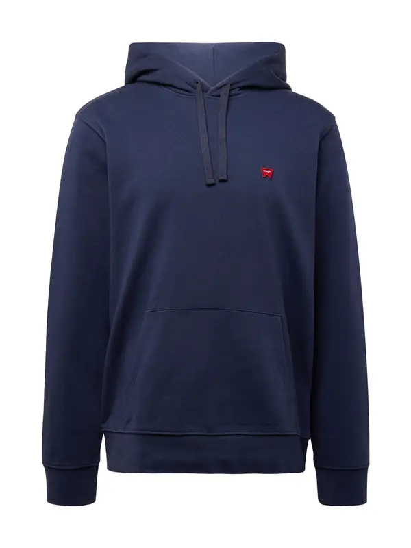 WRANGLER WRANGLER Sweater majica 'SIGN OFF'  noćno plava / crvena