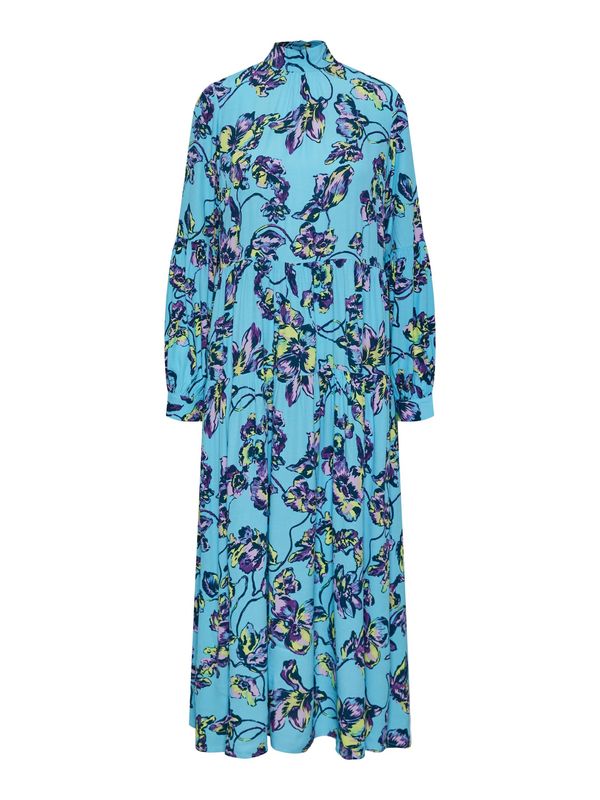 Y.A.S Y.A.S Haljina 'Topaz'  svijetloplava / žuta / tamno ljubičasta / roza