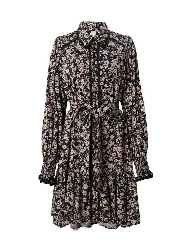 Y.A.S Y.A.S Košulja haljina 'YASTILERA'  prljavo roza / crna