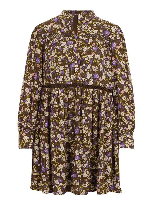 Y.A.S Petite Y.A.S Petite Haljina 'RUBERTA'  boja pijeska / limeta zelena / maslinasta / ljubičasta