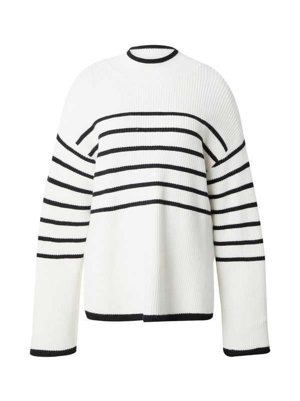 Y.A.S Y.A.S Pulover 'ALMA'  crna / prljavo bijela