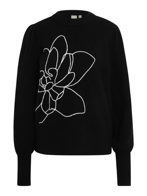 Y.A.S Tall Y.A.S Tall Pulover 'YASJUVA'  crna / bijela