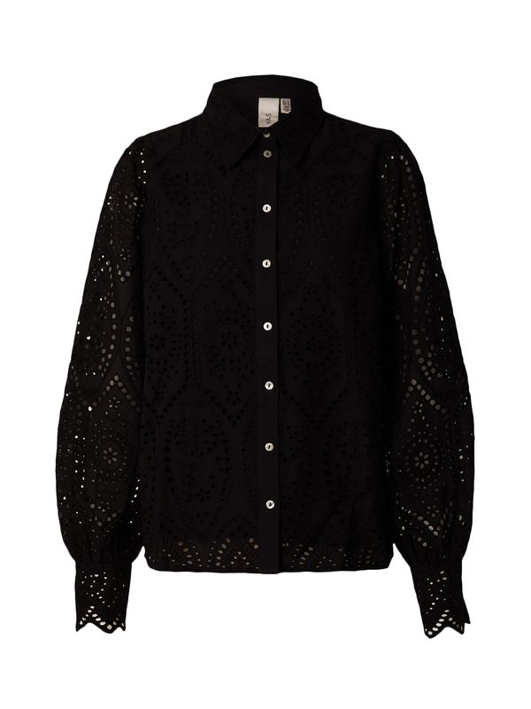 YAS YAS Bluza 'HOLI'  crna