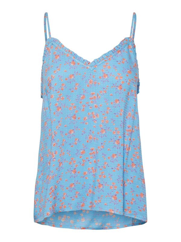 YAS YAS Bluza 'Micca'  svijetloplava / svijetloljubičasta / losos