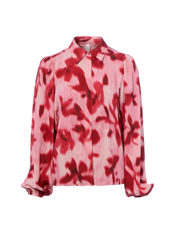 YAS YAS Bluza 'YASAsina'  roza / crvena