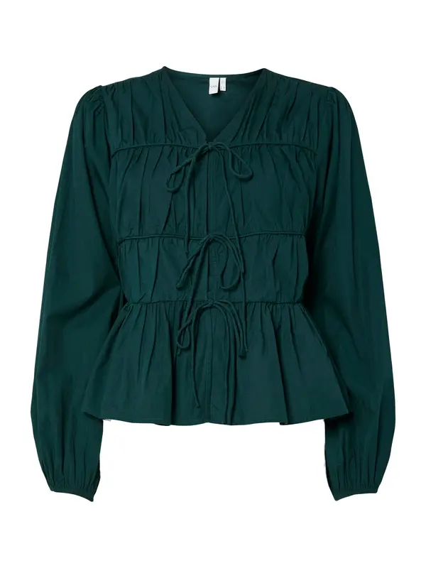 Y.A.S YAS Bluza 'YASEBBA'  smaragdno zelena