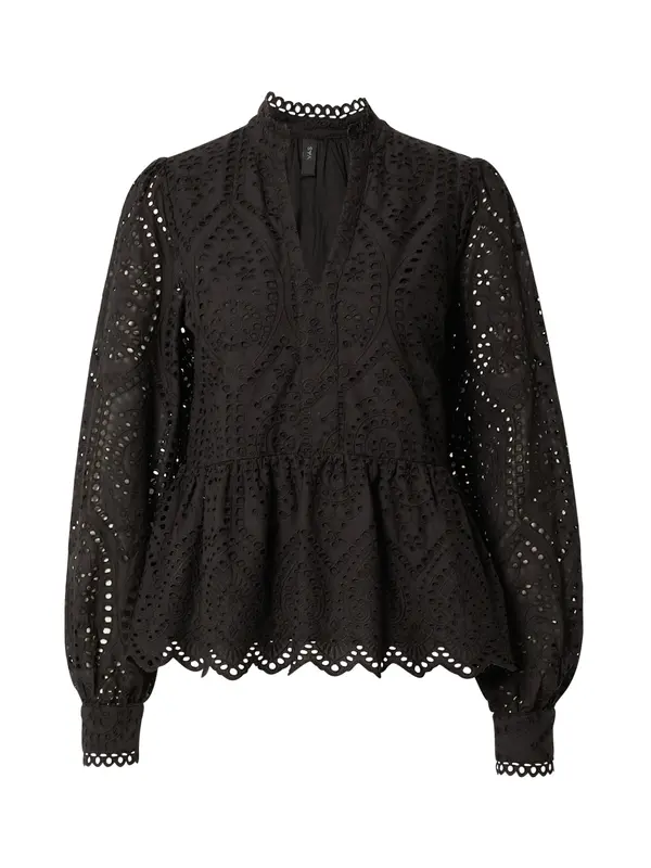 YAS YAS Bluza 'YASHoli'  crna