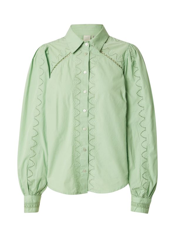 YAS YAS Bluza 'YASKENORA'  pastelno zelena