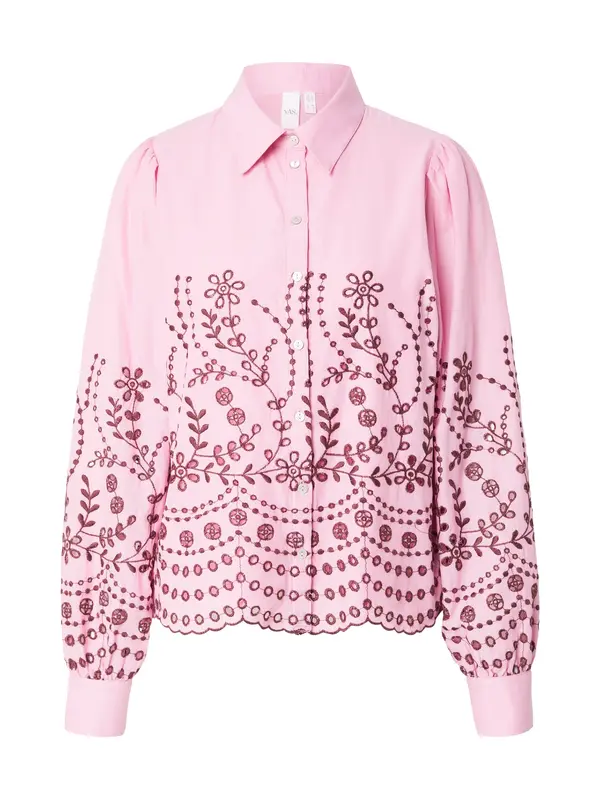 Y.A.S YAS Bluza 'YASLUMA'  ljubičasta / tamno crvena
