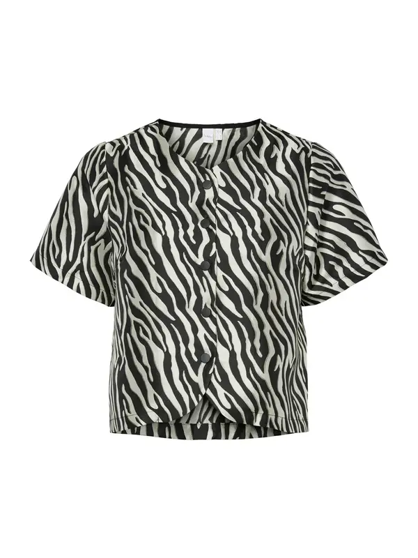 Y.A.S YAS Bluza 'YASZEMA'  crna / bijela