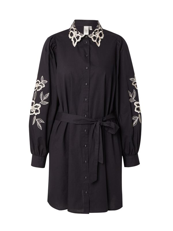 YAS YAS Košulja haljina  boja pijeska / crna