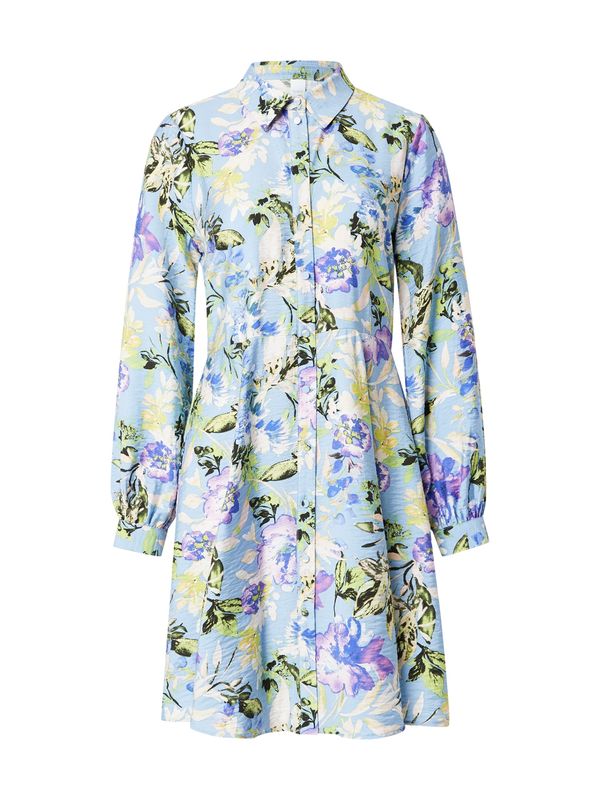 YAS YAS Košulja haljina 'YASKAYA'  plava / svijetloplava / tamno zelena / bijela