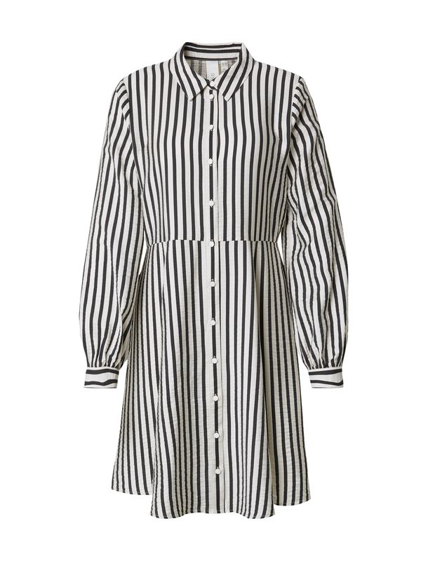 YAS YAS Košulja haljina 'YASKAYA'  svijetlobež / crna