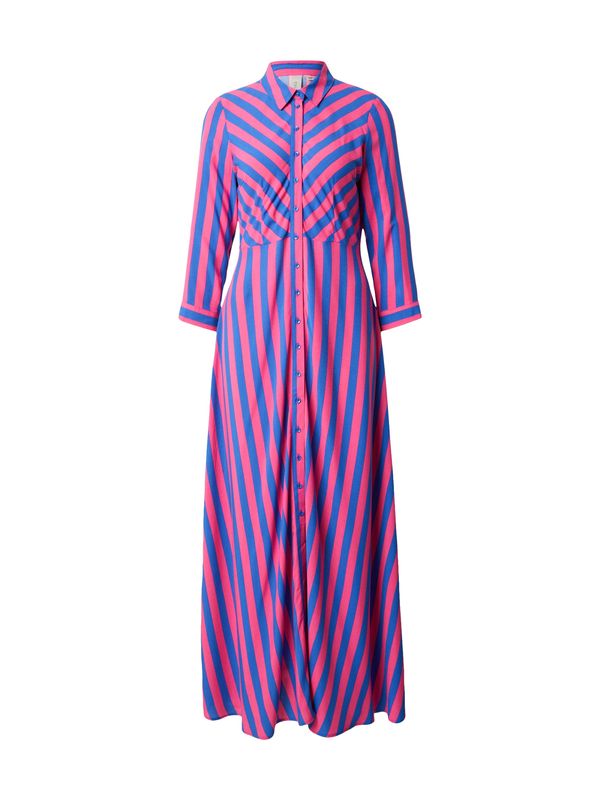 YAS YAS Košulja haljina 'YASSavanna'  plava / fuksija