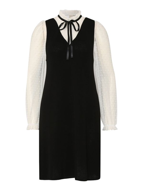 YAS Petite YAS Petite Haljina 'YASDANNIE'  crna / bijela