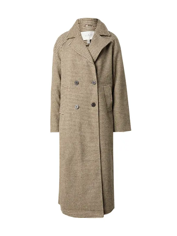 YAS YAS Prijelazni kaput 'YASMARGOT'  maslinasta / prljavo bijela