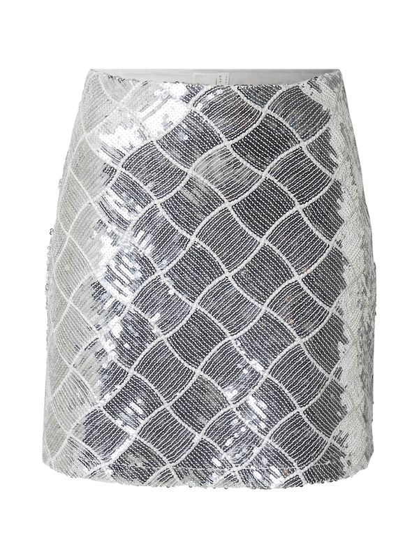YAS YAS Suknja 'YASCHEKKA'  srebro