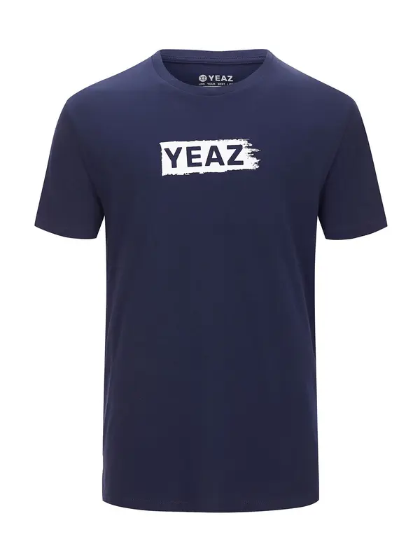 YEAZ YEAZ Majica 'Chay'  tamno plava / bijela