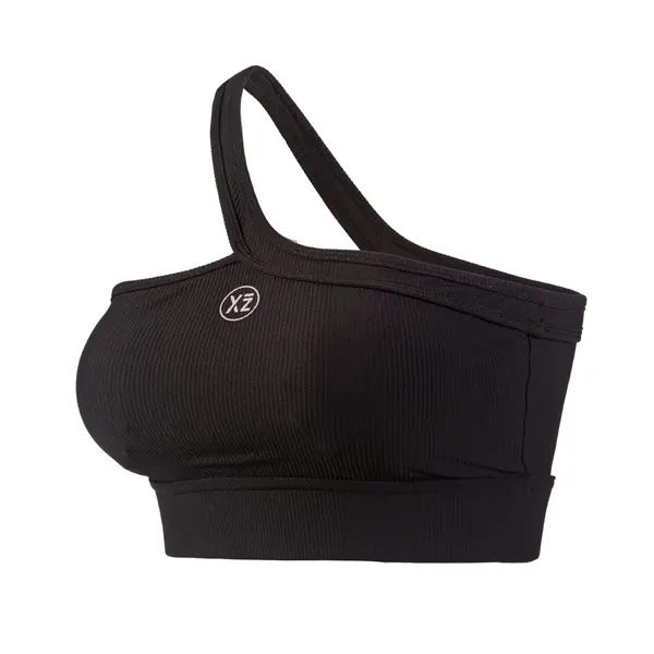 YEAZ YEAZ Sportski top 'Adore'  crna / bijela