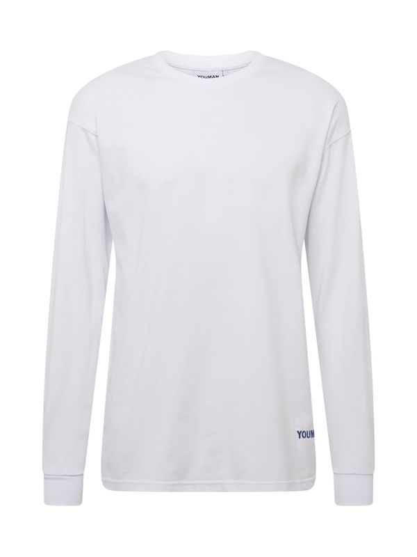 Youman Youman Majica  mornarsko plava / bijela