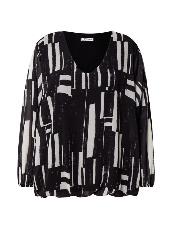 Z-One Z-One Bluza 'Ja44smina'  crna / bijela