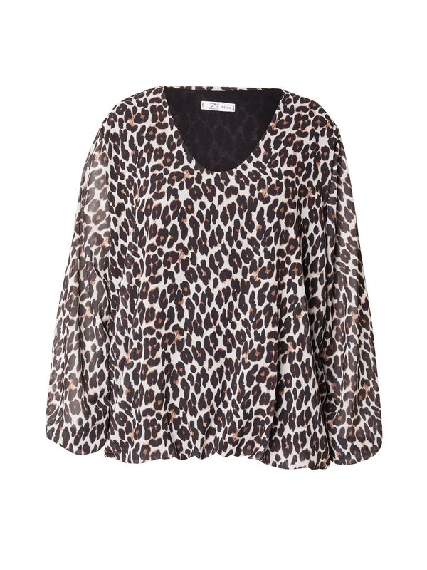 Z-One Z-One Bluza 'Ja44smina'  smeđa / bijela