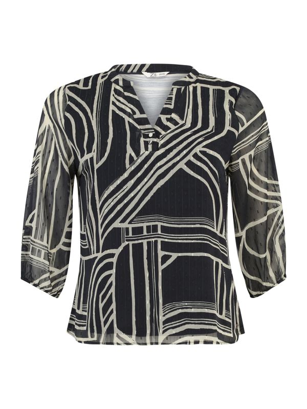 Z-One Z-One Bluza 'Me44rle'  bež / crna