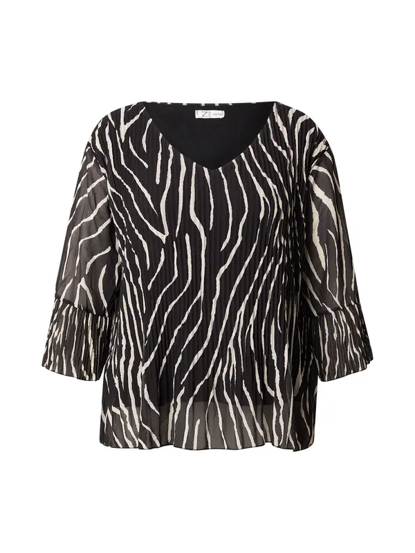 Z-One Z-One Bluza 'Ok44ali'  crna / bijela