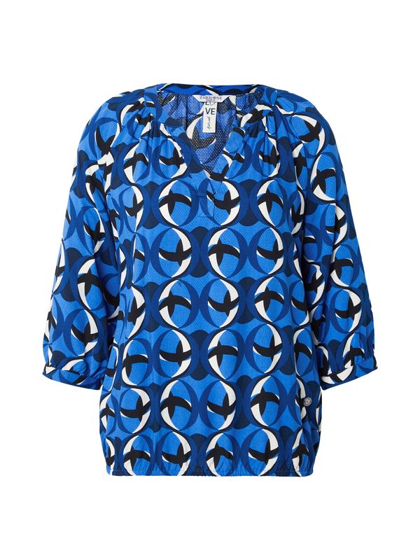 ZABAIONE ZABAIONE Bluza 'Co44rnelia'  morsko plava / azur / crna / bijela