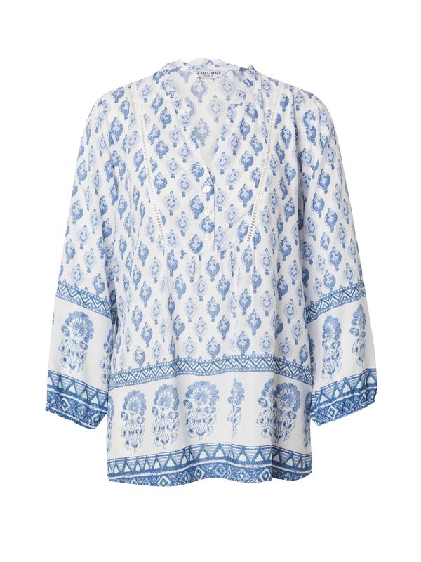 ZABAIONE ZABAIONE Bluza 'De44steny'  svijetloplava / prljavo bijela