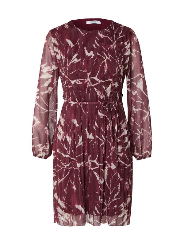 ZABAIONE ZABAIONE Haljina 'Ch44loee'  bordo / vuneno bijela