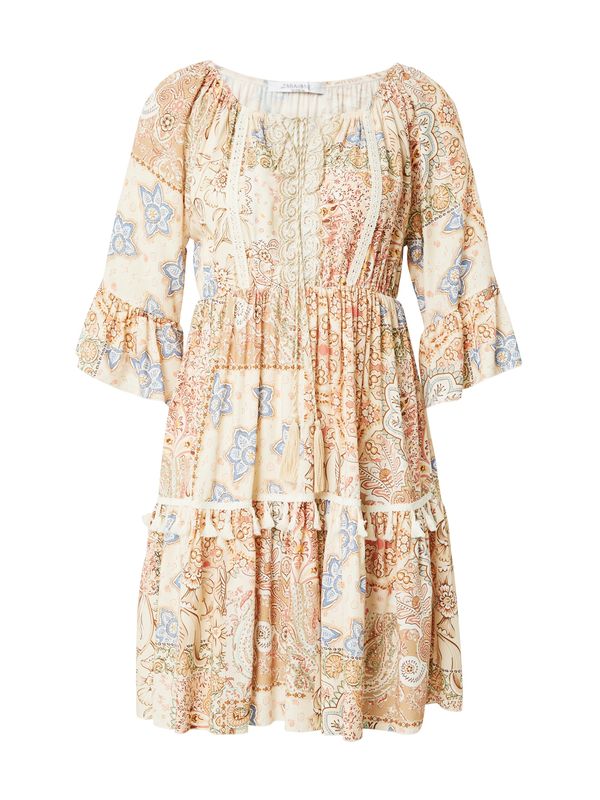 ZABAIONE ZABAIONE Haljina 'Jo44lie'  bež / svijetloplava / roza / bijela