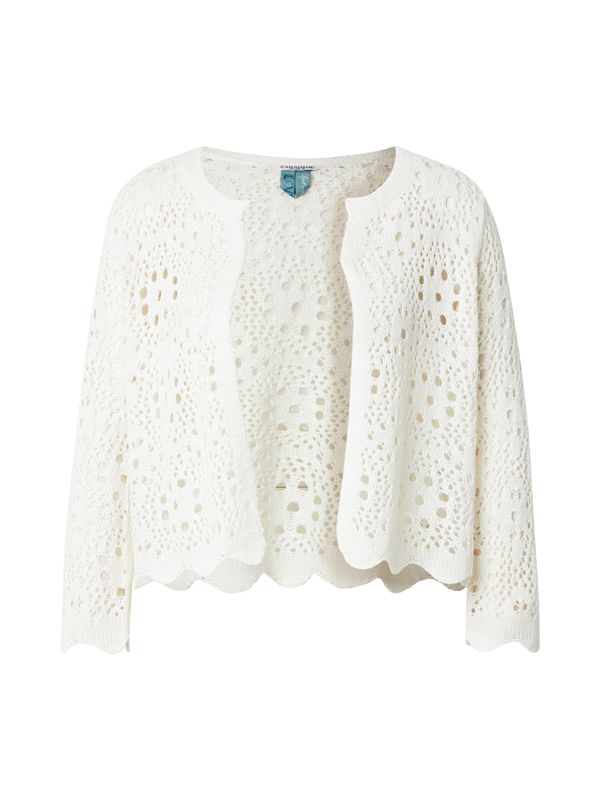 ZABAIONE ZABAIONE Kardigan 'Et44ienne'  ecru/prljavo bijela