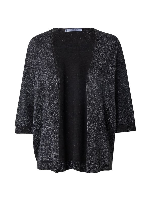 ZABAIONE ZABAIONE Kardigan 'Fe44njaa'  crna / srebro