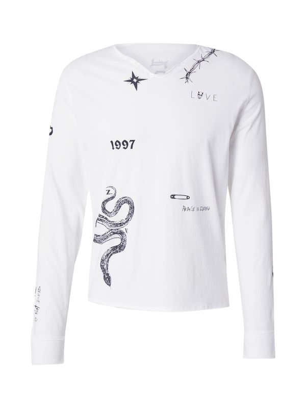 Zadig & Voltaire Zadig & Voltaire Majica 'MONASTIR'  crna / bijela