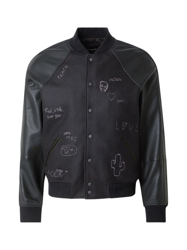 Zadig & Voltaire Zadig & Voltaire Prijelazna jakna 'BORIS'  crna