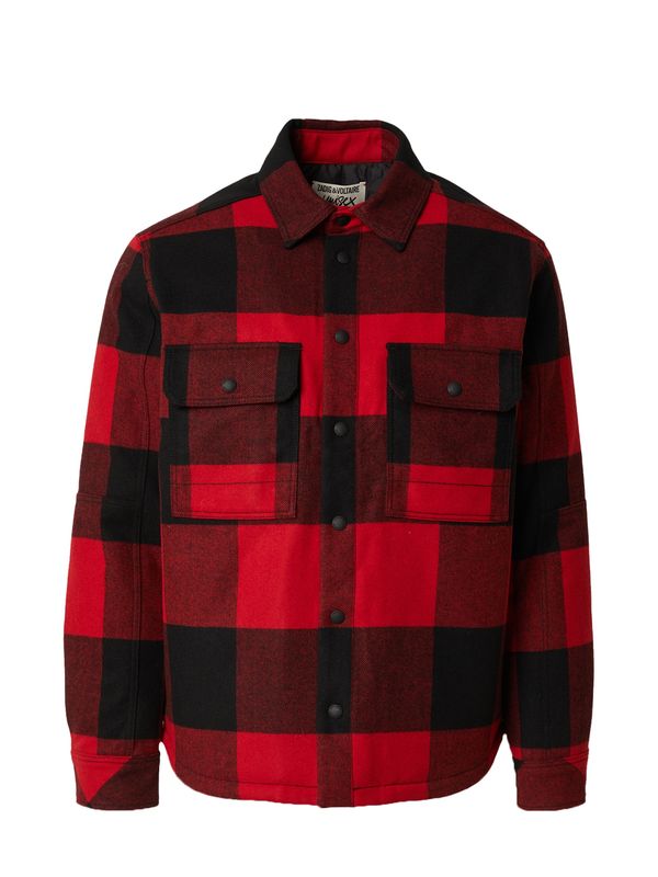 Zadig & Voltaire Zadig & Voltaire Prijelazna jakna  crvena / crna