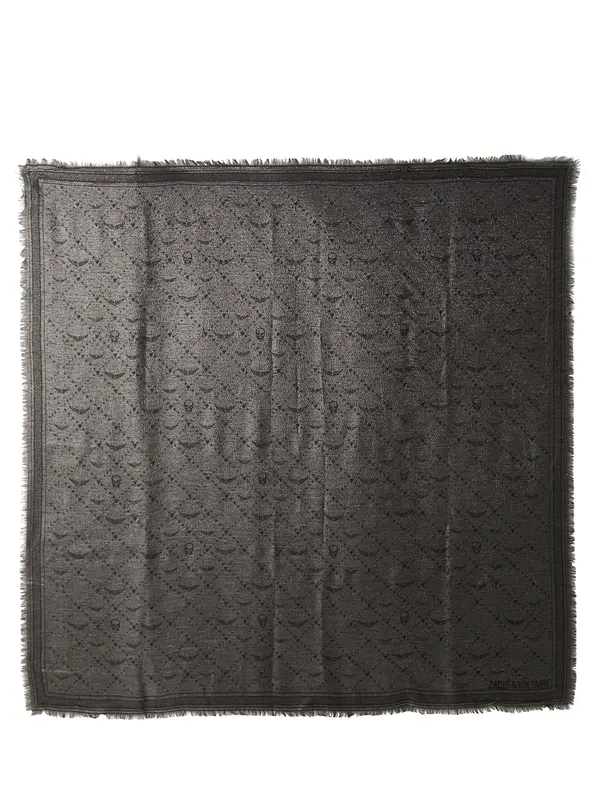 Zadig & Voltaire Zadig & Voltaire Ručnik 'GLENN'  crna / srebro