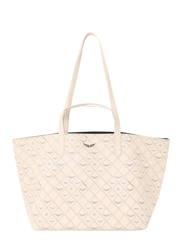 Zadig & Voltaire Zadig & Voltaire Shopper torba  ecru/prljavo bijela / crna