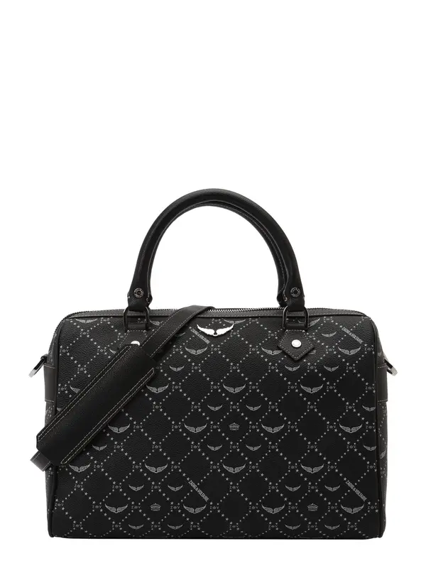 Zadig & Voltaire Zadig & Voltaire Shopper torba 'SUNNY VIBE'  crna / bijela