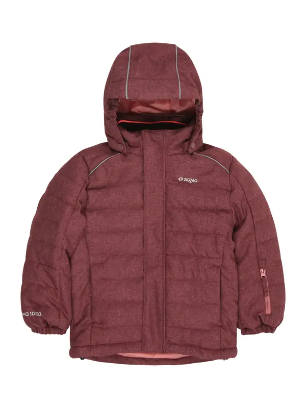 ZigZag ZigZag Sportska jakna 'Nino'  siva / crvena melange