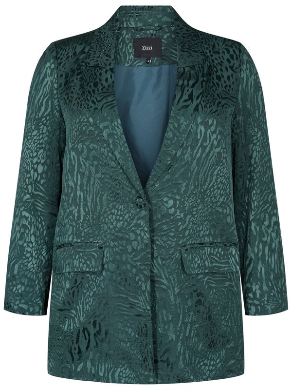 Zizzi Zizzi Blejzer 'MRIA'  zelena / tamno zelena